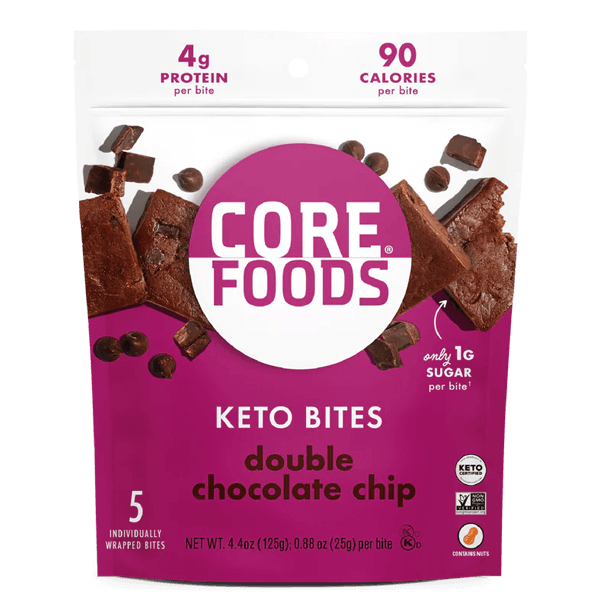 Core Foods - Keto Bites - Double Chocolate Chip Carbs Me Out!