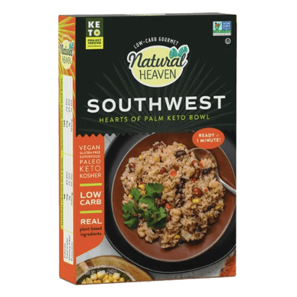 Natural Heaven - Southwest Hearts of Palm keto Bowl Carbs Me Out!