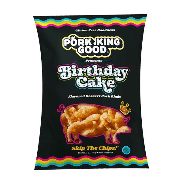 Pork King Good - Birthday Cake Pork Rings Carbs Me Out!