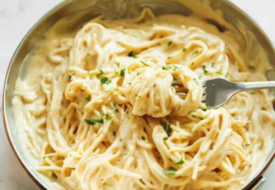 Keto Palm Heart Alfredo Spaghetti Carbs Me Out!