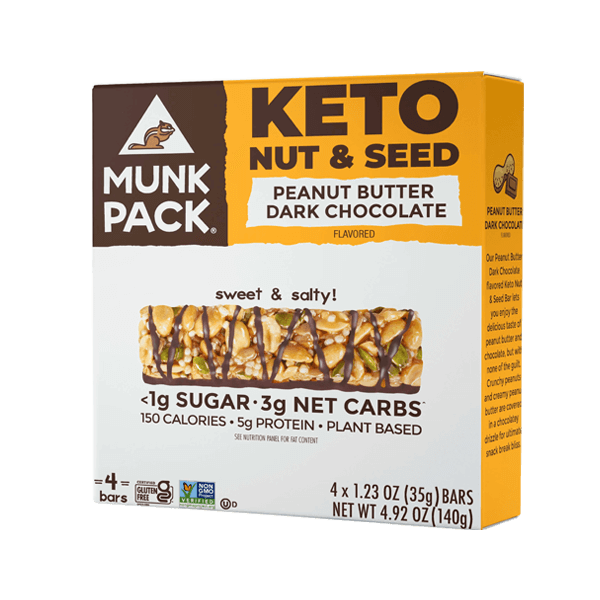 Munk Pack - Keto Nut & Seed - Peanut Butter Dark Chocolate Carbs Me Out!