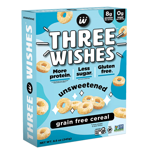Three Wishes - Unsweetened Cereal Carbs Me Out!