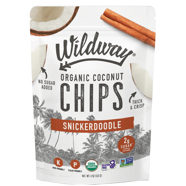 Wildway - Organic Coconut Chips Snickerdoodle Carbs Me Out!