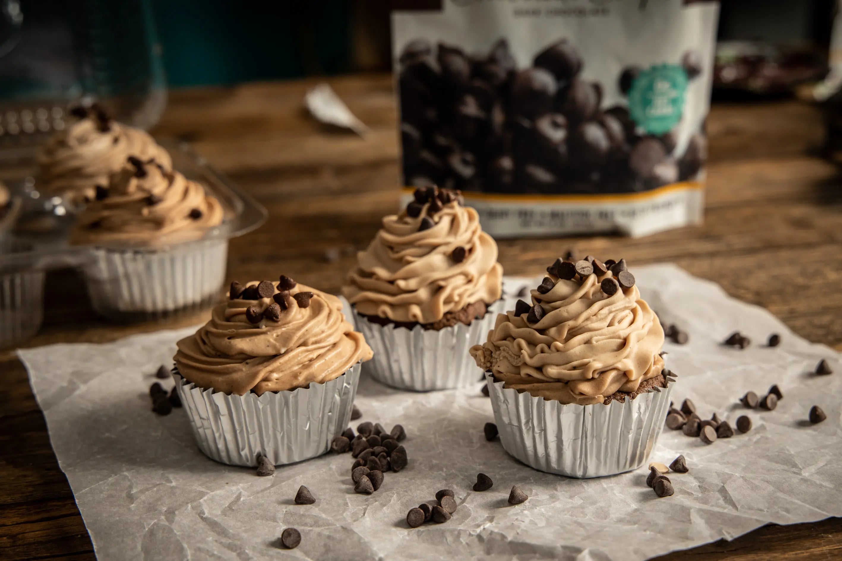 Chocolate Cupcakes (6 Pack) ketopanamausa