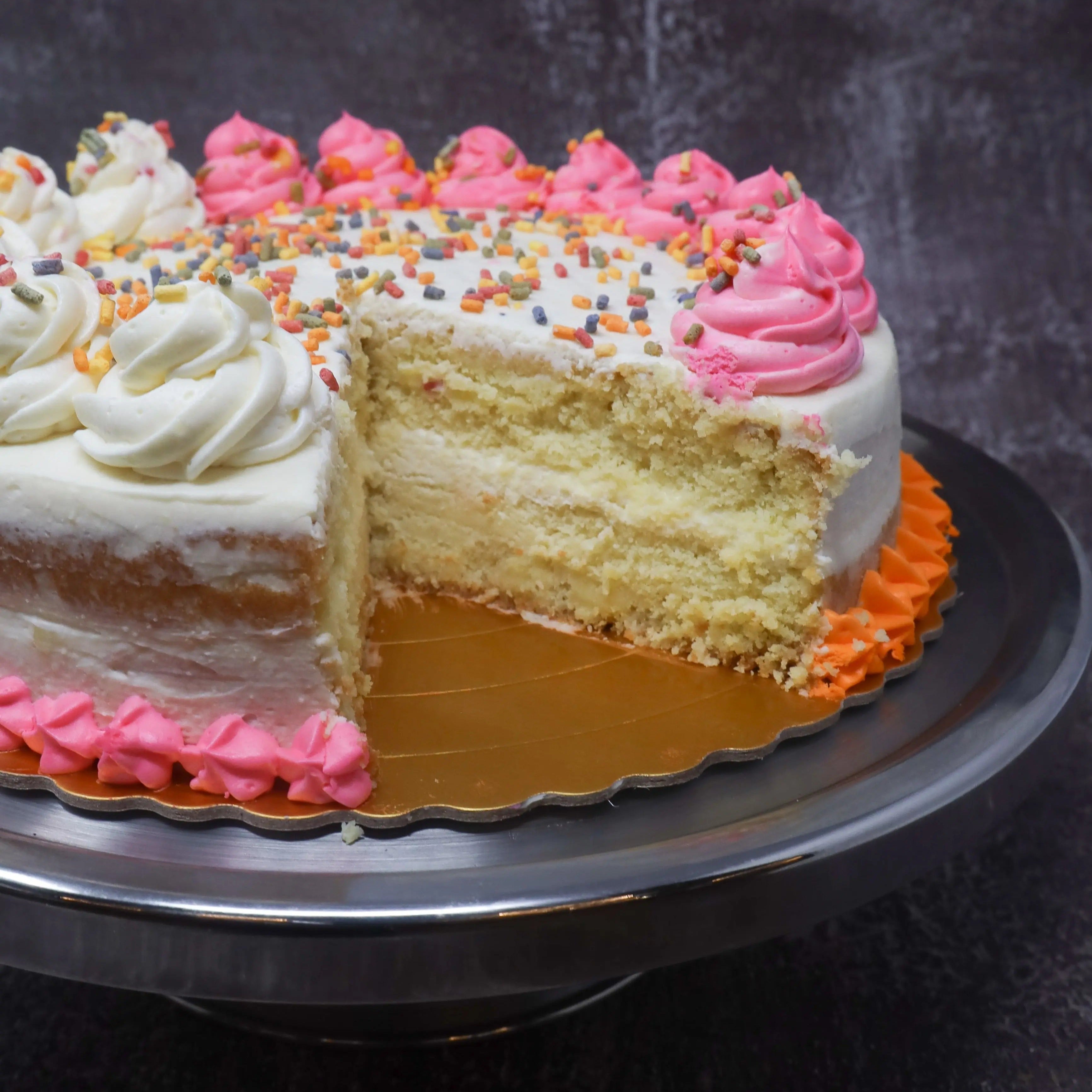 Vanilla Birthday Cake (9 Inch) keto-shop-usa